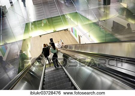 "Escalator at the Tate Modern, Southwark, London, London region, England, United Kingdom, Europe" View Large Photo Image Stock Photograph - "Escalator at the Tate Modern, Southwark, London, London region, England, United Kingdom, Europe". Fotosearch