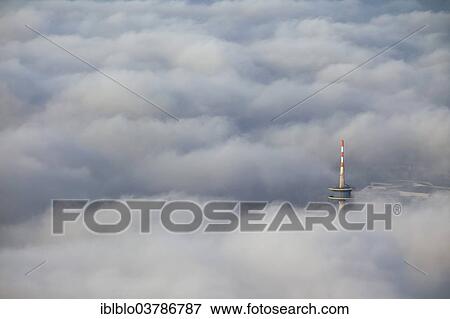 "Essen television tower through the clouds, aerial view, Essen, Ruhr area, North Rhine-Westphalia, Germany, Europe" View Large Photo Image Stock Photo - "Essen television tower through the clouds, aerial view, Essen, Ruhr area, North Rhine-Westphalia, Germany, Europe". Fotosearch