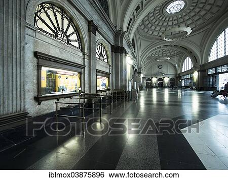 "Estacio de Francia station, interior, Barcelona, ​​Catalonia, Spain, Europe" View Large Photo Image Stock Photograph - "Estacio de Francia station, interior, Barcelona, ​​Catalonia, Spain, Europe". Fotosearch
