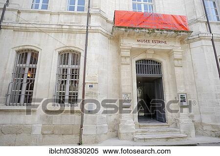 "Estrine Museum, Saint Remy-de-Provence, Bouches-du-Rhone, Provence-Alpes-Cote d'Azur, Southern France, France, Europe" View Large Photo Image Stock Photography - "Estrine Museum, Saint Remy-de-Provence, Bouches-du-Rhone, Provence-Alpes-Cote d'Azur, Southern France, France, Europe". Fotosearch