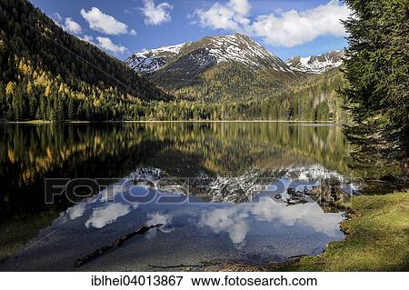 "Etrachsee Lake with reflections, Krakautal valley, Styria, Austria, Europe" View Large Photo Image Stock Photo - "Etrachsee Lake with reflections, Krakautal valley, Styria, Austria, Europe". Fotosearch