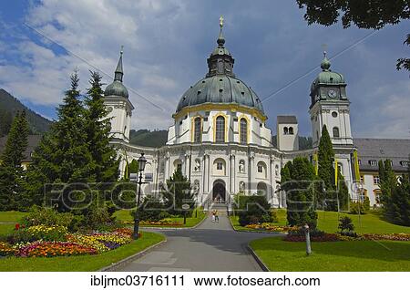 "Ettal Abbey, Ettal, Upper Bavaria, Bavaria, Germany, Europe" View Large Photo Image Stock Image - "Ettal Abbey, Ettal, Upper Bavaria, Bavaria, Germany, Europe". Fotosearch