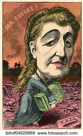 "Eugenie de Montijo, 16th Countess of Teba and 15th Marquise of Ardales, wife of Napoleon III, the last Empress consort of the French, political caricature, 1882, by Alphonse Hector Colomb pseudonym B. Moloch, a French caricaturist" View Large Photo Image Stock Photo - "Eugenie de Montijo, 16th Countess of Teba and 15th Marquise of Ardales, wife of Napoleon III, the last Empress consort of the French, political caricature, 1882, by Alphonse Hector Colomb pseudonym B. Moloch, a French caricaturist". Fotosearch