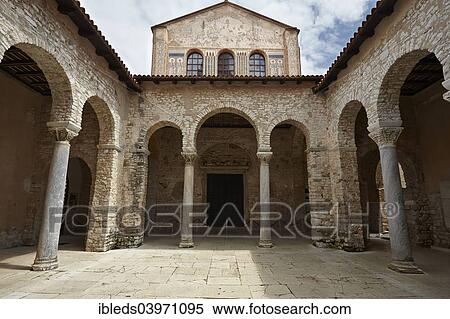 "Euphrasian Basilica, UNESCO World Heritage Site, Porec, Croatia, Europe" View Large Photo Image Stock Photography - "Euphrasian Basilica, UNESCO World Heritage Site, Porec, Croatia, Europe". Fotosearch