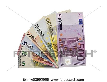 "Euro banknotes fanned out, with the new 5 euro and the 10 euro notes, 2014, in addition, banknotes in the following denominations, 20 euro, 50 euro, 100 euro, 200 euro and 500 euro. " View Large Photo Image Stock Photograph - "Euro banknotes fanned out, with the new 5 euro and the 10 euro notes, 2014, in addition, banknotes in the following denominations, 20 euro, 50 euro, 100 euro, 200 euro and 500 euro. ". Fotosearch