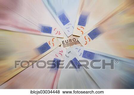 "Euro crisis, the word """"euro"""" is surrounded by blurred euro banknotes" View Large Photo Image Stock Photo - "Euro crisis, the word """"euro"""" is surrounded by blurred euro banknotes". Fotosearch