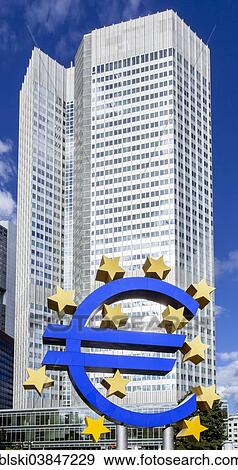 "European Central Bank, ECB, with the Euro symbol, Westend, Frankfurt am Main, Hesse, Germany, Europe" View Large Photo Image Stock Photo - "European Central Bank, ECB, with the Euro symbol, Westend, Frankfurt am Main, Hesse, Germany, Europe". Fotosearch