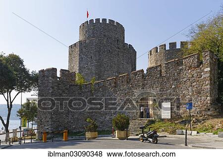 "European fortress of Rumelihisari or Rumelian Castle, Bosporus, Rumelihisari, Sariyer, Istanbul, European side, Istanbul Province, Turkey, European side, Europe" View Large Photo Image Stock Photo - "European fortress of Rumelihisari or Rumelian Castle, Bosporus, Rumelihisari, Sariyer, Istanbul, European side, Istanbul Province, Turkey, European side, Europe". Fotosearch