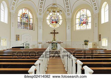 Stock Image - Evangelical Lutheran Church, Swakopmund, Namibia, Africa. Fotosearch