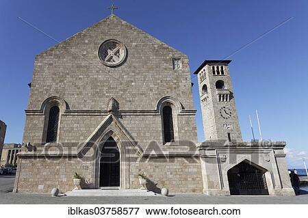 "Evangelismos Church, new town, Rhodes, Rhodos Island, Dodecanese, Greece, Europe" View Large Photo Image Stock Photo - "Evangelismos Church, new town, Rhodes, Rhodos Island, Dodecanese, Greece, Europe". Fotosearch