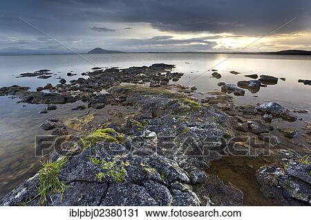 "Evening at Lake Myvatn, Iceland, Europe" View Large Photo Image Stock Image - "Evening at Lake Myvatn, Iceland, Europe". Fotosearch
