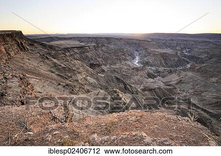 "Evening at the Fish River Canyon, Namibia, Africa" View Large Photo Image Stock Image - "Evening at the Fish River Canyon, Namibia, Africa". Fotosearch
