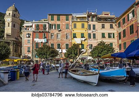 "Evening at the harbor, Vernazza, Cinque Terre, La Spezia Province, Liguria, Italy, Europe" View Large Photo Image Stock Photograph - "Evening at the harbor, Vernazza, Cinque Terre, La Spezia Province, Liguria, Italy, Europe". Fotosearch