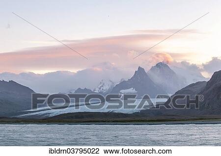 "Evening at the Herz Glacier on the south east coast, South Georgia and the South Sandwich Islands, United Kingdom, Antarctica" View Large Photo Image Stock Image - "Evening at the Herz Glacier on the south east coast, South Georgia and the South Sandwich Islands, United Kingdom, Antarctica". Fotosearch