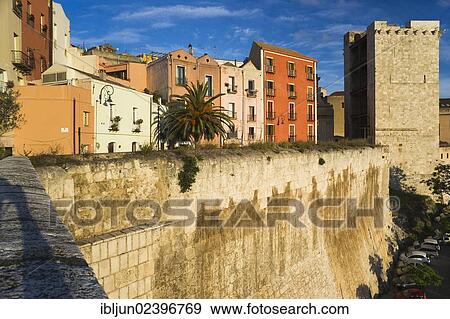 "Evening light at Torre del Elefante in the Castello quarter of Casteddu, Cagliari, Sardinia, Italy, Europe" View Large Photo Image Stock Photo - "Evening light at Torre del Elefante in the Castello quarter of Casteddu, Cagliari, Sardinia, Italy, Europe". Fotosearch