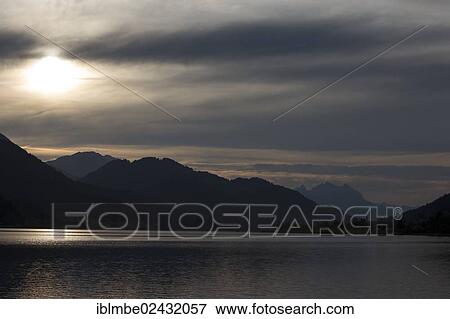 "Evening mood at Weissensee lake, Carinthia, Austria, Europe" View Large Photo Image Stock Photo - "Evening mood at Weissensee lake, Carinthia, Austria, Europe". Fotosearch