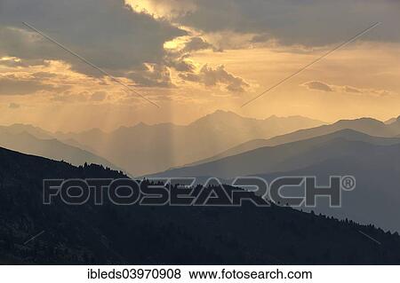 "Evening mood in Nock Mountains Biosphere Reserve, Carinthia, Austria, Europe" View Large Photo Image Stock Photo - "Evening mood in Nock Mountains Biosphere Reserve, Carinthia, Austria, Europe". Fotosearch