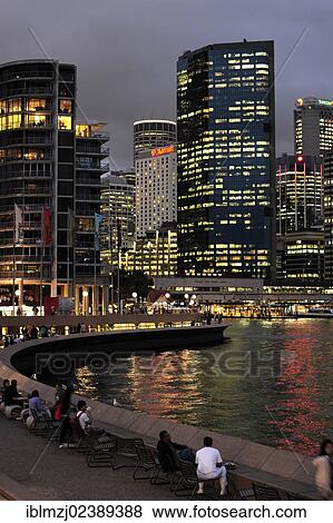 "Evening mood, skyline of the Central Business District, CBD, people at Circular Quay East, Sydney Cove, Sydney Harbour, Sydney, New South Wales, NSW, Australia, Oceania" View Large Photo Image Stock Photo - "Evening mood, skyline of the Central Business District, CBD, people at Circular Quay East, Sydney Cove, Sydney Harbour, Sydney, New South Wales, NSW, Australia, Oceania". Fotosearch
