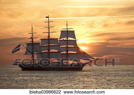 "Evening sailing with the Stad Amsterdam in the foreground, Hanse Sail 2014 Warnemunde, Mecklenburg-Western Pomerania, Germany, Europe" View Large Photo Image Stock Image - "Evening sailing with the Stad Amsterdam in the foreground, Hanse Sail 2014 Warnemunde, Mecklenburg-Western Pomerania, Germany, Europe". Fotosearch
