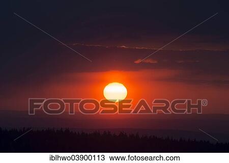 "Evening sky with sunset and clouds, Reserve naturelle du Tanet-Gazon du Faing, nature reserve, Route des Cretes, Vosges, Le Valtin, Lorraine, France, Europe" View Large Photo Image Stock Image - "Evening sky with sunset and clouds, Reserve naturelle du Tanet-Gazon du Faing, nature reserve, Route des Cretes, Vosges, Le Valtin, Lorraine, France, Europe". Fotosearch
