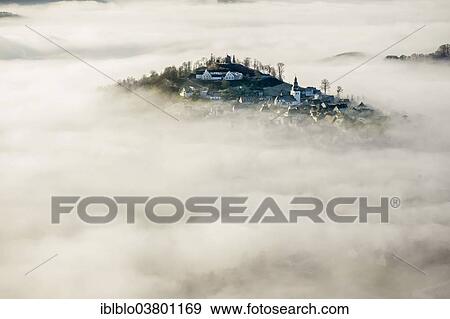 "Eversberg in the fog, Meschede, Sauerland region, North Rhine-Westphalia, Germany, Europe" View Large Photo Image Stock Photo - "Eversberg in the fog, Meschede, Sauerland region, North Rhine-Westphalia, Germany, Europe". Fotosearch