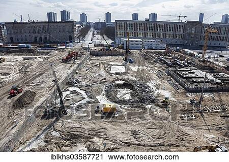 "Excavations for the Humboldt Forum at Schlossplatz square, Mitte, Berlin, Berlin, Germany, Europe" View Large Photo Image Stock Image - "Excavations for the Humboldt Forum at Schlossplatz square, Mitte, Berlin, Berlin, Germany, Europe". Fotosearch