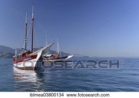 "Excursion boats in Abrao, near Lopes Mendes, Ilha Grande, State of Rio de Janeiro, Brazil, South America" View Large Photo Image Picture - "Excursion boats in Abrao, near Lopes Mendes, Ilha Grande, State of Rio de Janeiro, Brazil, South America". Fotosearch