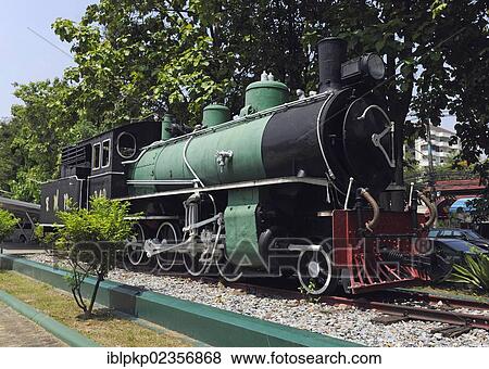 "Exhibited steam locomotive in Chiang Mai, Thailand, Asia" View Large Photo Image Stock Photo - "Exhibited steam locomotive in Chiang Mai, Thailand, Asia". Fotosearch