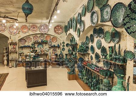 "Exhibition of Omurlu ceramics, Avanos, Cappadocia, Nevsehir Province, Turkey, Asia" View Large Photo Image Stock Photograph - "Exhibition of Omurlu ceramics, Avanos, Cappadocia, Nevsehir Province, Turkey, Asia". Fotosearch