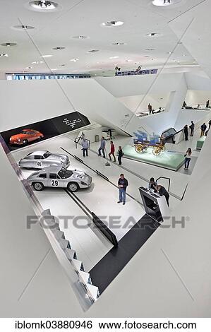 "Exhibition space, Porsche-Museum, Stuttgart, Baden-Wurttemberg, Germany, Europe" View Large Photo Image Stock Photograph - "Exhibition space, Porsche-Museum, Stuttgart, Baden-Wurttemberg, Germany, Europe". Fotosearch