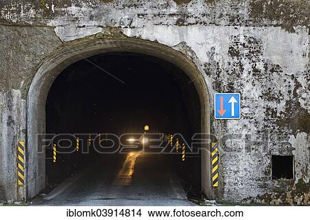 "Exit of a single-track tunnel between Anir and Arnafjorour, Borooy, Faroe Islands, Denmark, Europe" View Large Photo Image Picture - "Exit of a single-track tunnel between Anir and Arnafjorour, Borooy, Faroe Islands, Denmark, Europe". Fotosearch