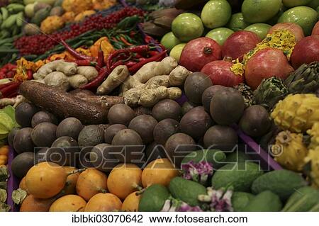 "Exotic fruits at a stand at Fruit Logistica, Berlin, Berlin, Berlin, Germany, Europe" View Large Photo Image Stock Image - "Exotic fruits at a stand at Fruit Logistica, Berlin, Berlin, Berlin, Germany, Europe". Fotosearch