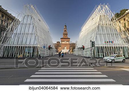 "EXPO gate of the Universal Exposition in Milan 2015, Castello Sforzesco, Largo Cairoli, Via Dante, Milan, Italy, Europe" View Large Photo Image Picture - "EXPO gate of the Universal Exposition in Milan 2015, Castello Sforzesco, Largo Cairoli, Via Dante, Milan, Italy, Europe". Fotosearch