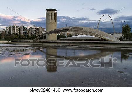"Expo site, Rachid Karami International Fair, Tripoli, Lebanon. The Brazilian architect Oscar Niemeyer was planning the area in the early 1960s. Observation tower, outdoor stage and bow in front of the city skyline. " View Large Photo Image Stock Image - "Expo site, Rachid Karami International Fair, Tripoli, Lebanon. The Brazilian architect Oscar Niemeyer was planning the area in the early 1960s. Observation tower, outdoor stage and bow in front of the city skyline. ". Fotosearch