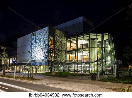 Stock Image - "Extension, Oldenburgisches Staatstheater or Oldenburg State Theatre, Oldenburg, Lower Saxony, Germany, Europe". Fotosearch