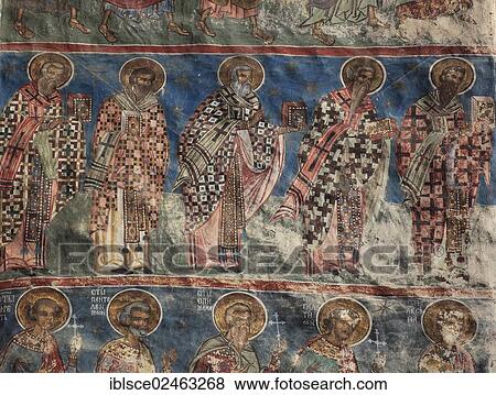 "Exterior fresco, Humor Monastery, Monastery Church Adormirea Maicii Domnului, Church of the Assumption of the Virgin, Churches of Moldavia, UNESCO World Heritage Site, Romania, Europe" View Large Photo Image Stock Photo - "Exterior fresco, Humor Monastery, Monastery Church Adormirea Maicii Domnului, Church of the Assumption of the Virgin, Churches of Moldavia, UNESCO World Heritage Site, Romania, Europe". Fotosearch