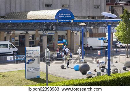 "Exterior of main entrance to Southampton General Hospital, Southampton, Hampshire, England, United Kingdom, Europe" View Large Photo Image Stock Image - "Exterior of main entrance to Southampton General Hospital, Southampton, Hampshire, England, United Kingdom, Europe". Fotosearch