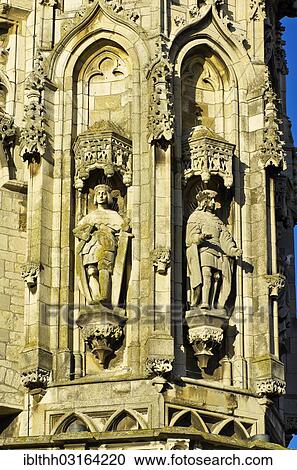 "Facade figures on Stadthuis or town hall, dating from the 15th century, Middelburg, Zeeland province, The Netherlands, Europe" View Large Photo Image Stock Image - "Facade figures on Stadthuis or town hall, dating from the 15th century, Middelburg, Zeeland province, The Netherlands, Europe". Fotosearch