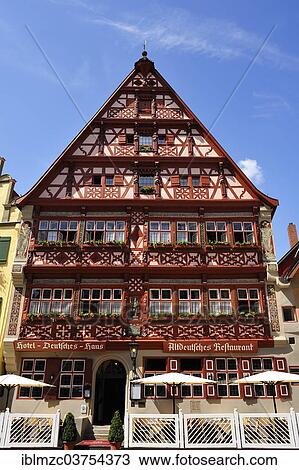 Facade Of A Former Patrician Dwelling The So Called Deutsches