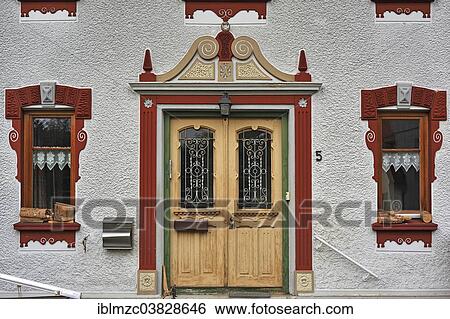 "Facade of a listed historic house, late 19th century, Weitnau, Upper Bavaria, Bavaria, Germany, Europe" View Large Photo Image Stock Photograph - "Facade of a listed historic house, late 19th century, Weitnau, Upper Bavaria, Bavaria, Germany, Europe". Fotosearch