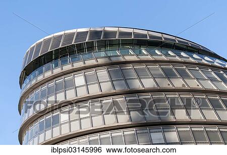 "Facade of London City Hall, Greater London Authority or GLA Building, designed by Norman Foster, Southwark, London, London region, England, United Kingdom, Europe" View Large Photo Image Stock Photograph - "Facade of London City Hall, Greater London Authority or GLA Building, designed by Norman Foster, Southwark, London, London region, England, United Kingdom, Europe". Fotosearch