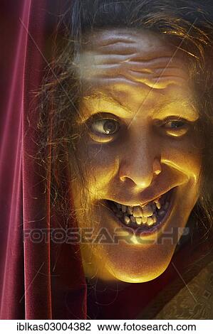 "Face of a grinning wax figure with broken teeth, Musee Grevin waxwork museum, 9th Arrondissement, Paris, Ile-de-France, France, Europe" View Large Photo Image Stock Image - "Face of a grinning wax figure with broken teeth, Musee Grevin waxwork museum, 9th Arrondissement, Paris, Ile-de-France, France, Europe". Fotosearch