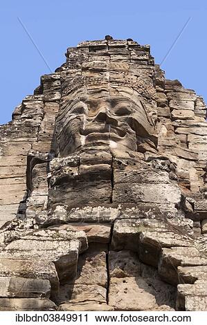 "Face of Avalokiteshvara, Bayon temple, Angkor Thom, Angkor, Siem Reap, Cambodia, Asia" View Large Photo Image Stock Image - "Face of Avalokiteshvara, Bayon temple, Angkor Thom, Angkor, Siem Reap, Cambodia, Asia". Fotosearch