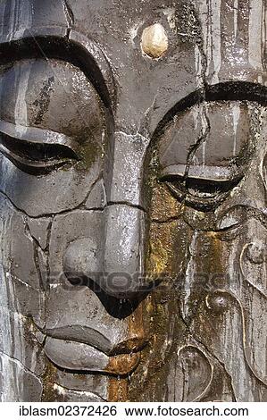 "Face of Buddha, Bindi, fountain on Friedrichstrasse street, Mitte district, Berlin, Germany, Europe" View Large Photo Image Stock Photograph - "Face of Buddha, Bindi, fountain on Friedrichstrasse street, Mitte district, Berlin, Germany, Europe". Fotosearch