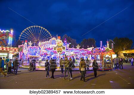 "Fairground, rides, Stuttgart Beer Festival, Cannstatter Wasen, Bad Cannstatt, Stuttgart, Baden-Wuerttemberg, Germany, Europe" View Large Photo Image Stock Photo - "Fairground, rides, Stuttgart Beer Festival, Cannstatter Wasen, Bad Cannstatt, Stuttgart, Baden-Wuerttemberg, Germany, Europe". Fotosearch