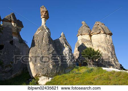 "Fairy Chimneys rock formation, Cappadocia, Turkey, Asia" View Large Photo Image Stock Image - "Fairy Chimneys rock formation, Cappadocia, Turkey, Asia". Fotosearch