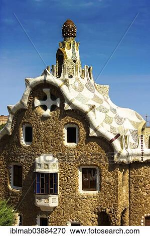 "Fairy Tale House in Park Guell, Barcelona, ​​Catalonia, Spain, Europe" View Large Photo Image Stock Image - "Fairy Tale House in Park Guell, Barcelona, ​​Catalonia, Spain, Europe". Fotosearch