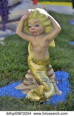 "Falla figure, mermaid made of papier-mache, at the Las Fallas Spring Festival, Pego, Province of Alicante, Spain, Europe" View Large Photo Image Picture - "Falla figure, mermaid made of papier-mache, at the Las Fallas Spring Festival, Pego, Province of Alicante, Spain, Europe". Fotosearch