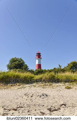 "Falshoeft Lighthouse, Geltinger Birk, Schleswig-Hostein, Germany, Europe" View Large Photo Image Stock Image - "Falshoeft Lighthouse, Geltinger Birk, Schleswig-Hostein, Germany, Europe". Fotosearch