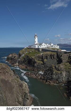 Stock Photo - "Fanad Head lighthouse, Fanad Peninsula, County Donegal, Republic of Ireland, Europe". Fotosearch